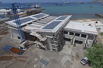 Current aerial views of the Ocean Science Centre Mindelo, Kap Verde. Photo: Filipe Mandl